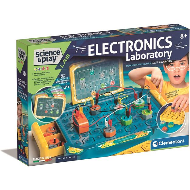 Clementoni - Science & Play - Electronics Lab (78812)