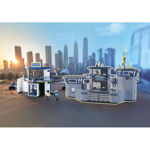 PLAYMOBIL - Police Station with Investigation Room (71874)