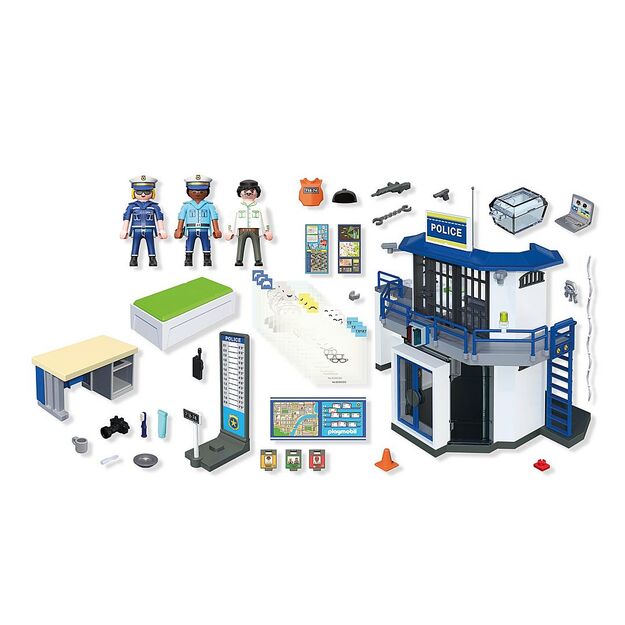 PLAYMOBIL - Police Station with Investigation Room (71874)