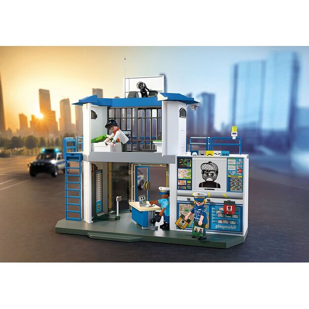 PLAYMOBIL - Police Station with Investigation Room (71874)