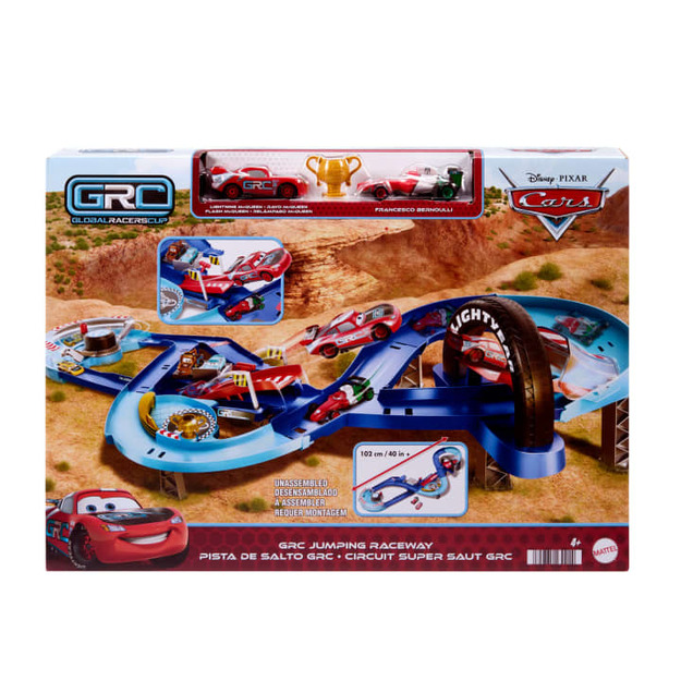 Cars – GRC Super Play Set with McQueen and Francesco (HXJ32)