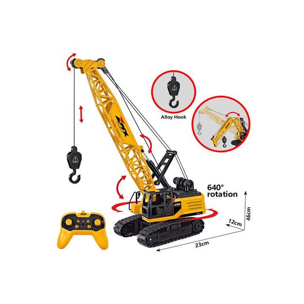 MX R/C Constructions - Crane R/C 2,4GHz, 3,7V Li-Ion, 8 channels (471475)