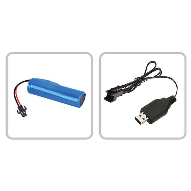 MX R/C Constructions - Crane R/C 2,4GHz, 3,7V Li-Ion, 8 channels (471475)