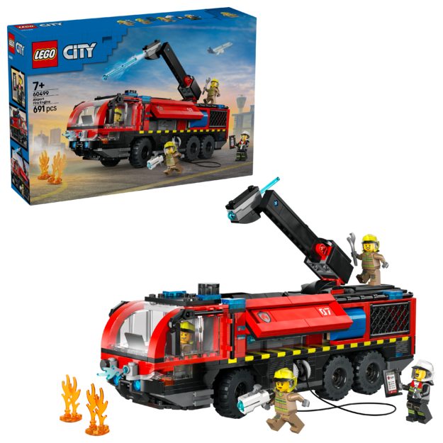 LEGO - LEGO City - Airport Fire Engine (60499)