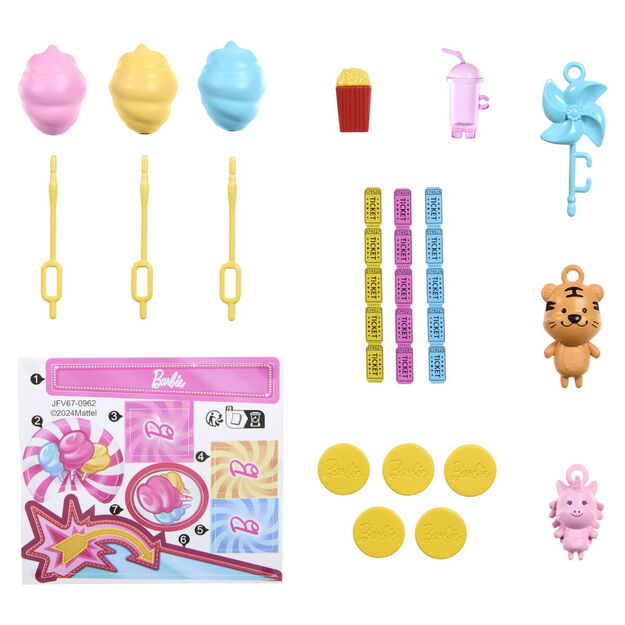 Barbie - Mysteries Cotton Candy & Games Playset (JFV67)