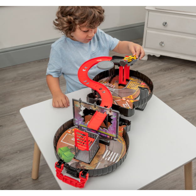 Teamsterz - Metro City Packaway Wheel Playset With 1 Car