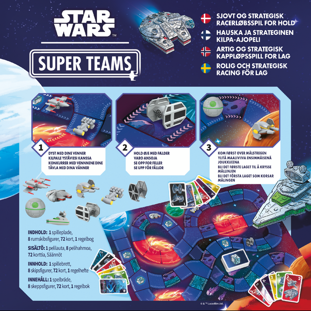 Star Wars Super Teams (Nordic) (ZYGSWST0101ML3)