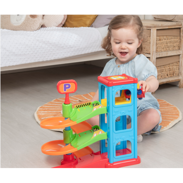 Teamsterz - City Garage Playset With 1 Car