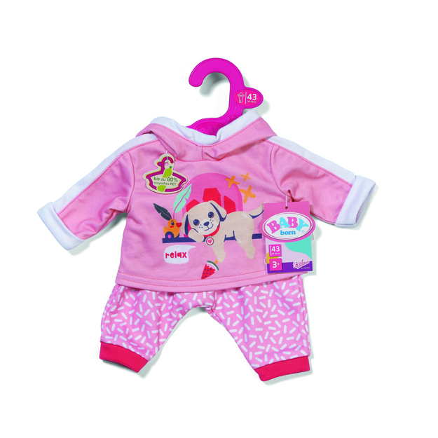 BABY born - Jogging Suit Pink 43cm (837313)