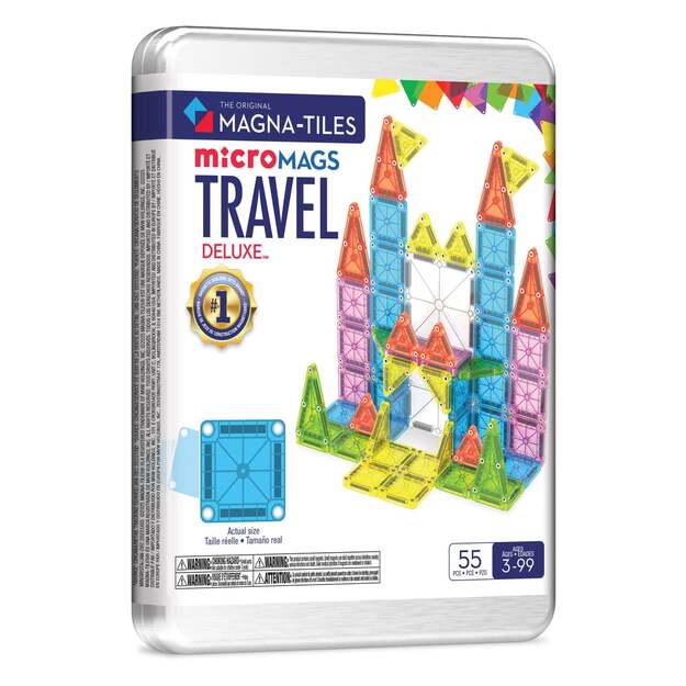 Magna-Tiles - Travel Set Deluxe™ 55 Piece Set (90365)
