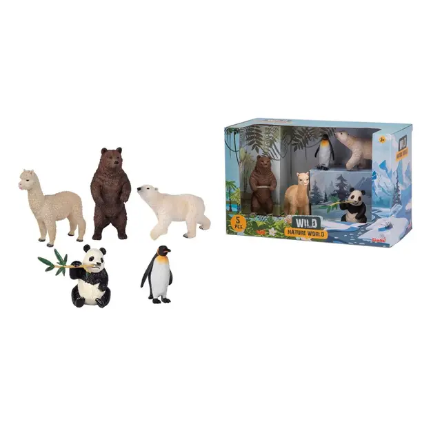 Simba - Nature World - Wild Animals Set (104343104)