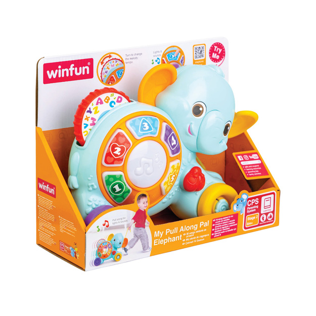 Winfun - My Pull Along Pal Elephant (230202-NL)