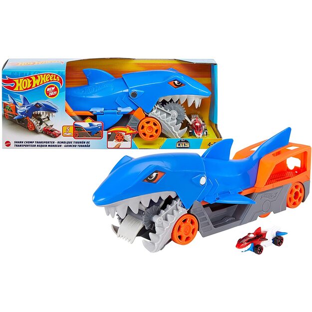 Hot Wheels - Shark Chomp Transporter (GVG36)