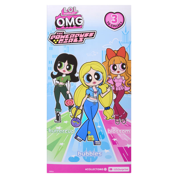 L.O.L. Surprise! - OMG Powerpuff Girls Doll Asst - Bubbles