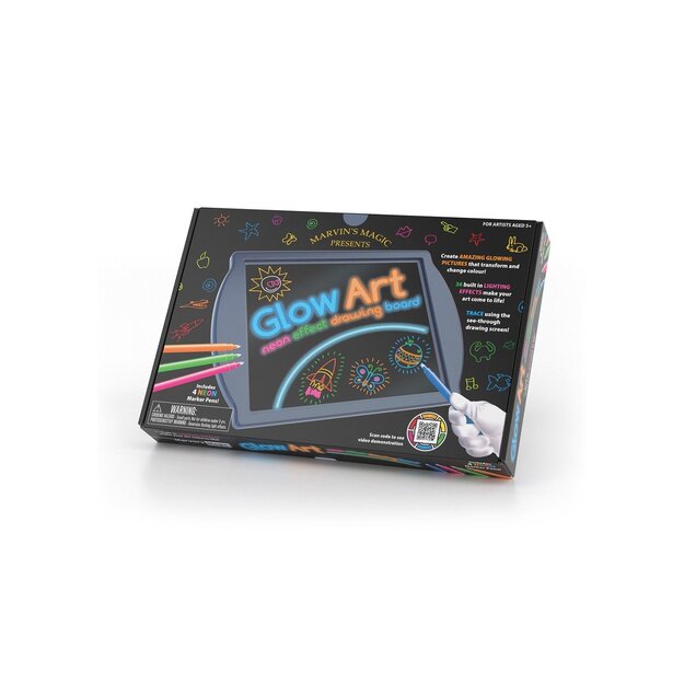 Marvins Magic - Glow Art - Black - (MMG009B)
