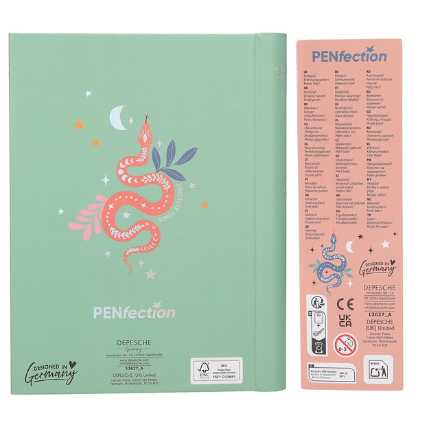 PENFection - Notebook With Pen Set - Snake