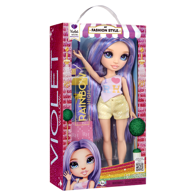 Rainbow High - My Fashion Style Fashion Dolls - Violet
