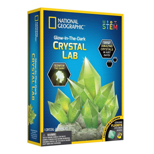 National Geographic - Glow in Dark Crystal Growing (29-4001)