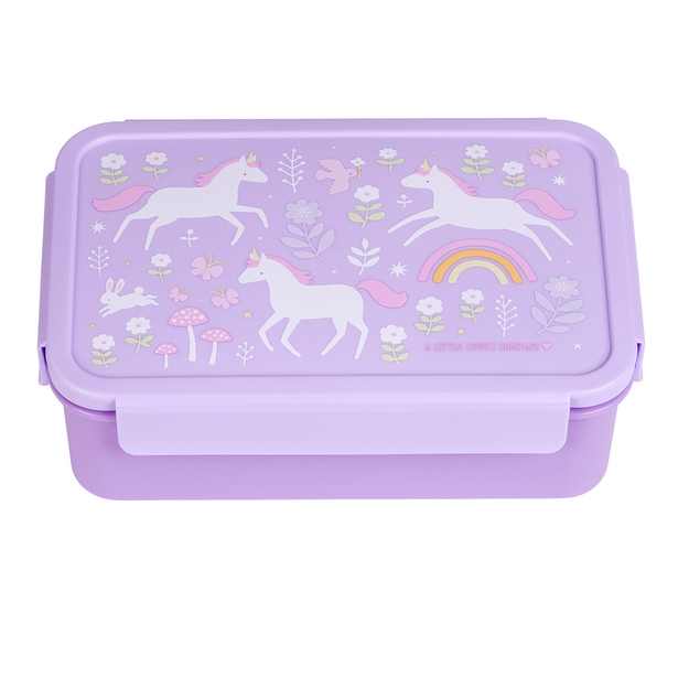 A little lovely company - Bento Lunch box - Unicorn Dreams (BBUDPU70)
