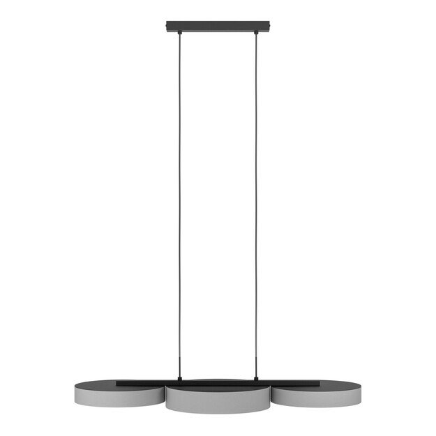 EGLO - Barbano-Z long table pendant gray L84.5 - RGB + TW - Zigbee, Bluetooth 5