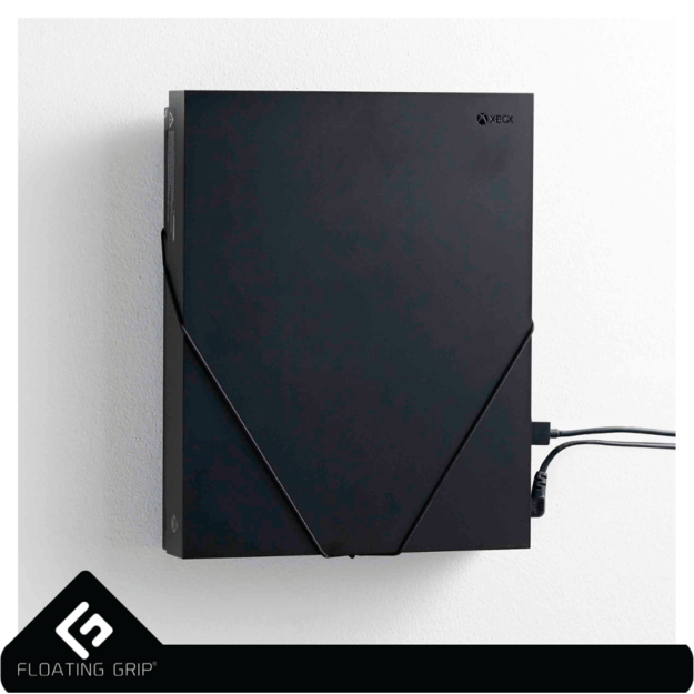 Floating Grip Xbox One X Wall Mount (Black)