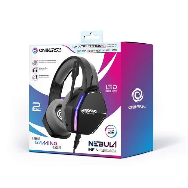 Oniverse Gaming Headset Nebula - Infinite Black 2
