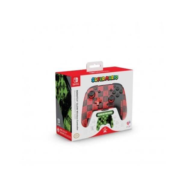 PDP Rematch Wireless Controller Glow Super Icon Switch 8