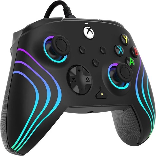 PDP Afterglow Wave Wired Controller Black Licensed Xbox 6