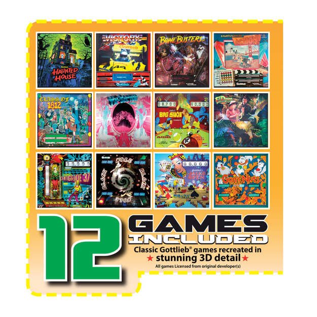 ARCADE 1 Up - Toyshock Pinball - Haunted House 3