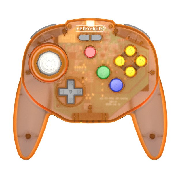 Retro-Bit - Tribute 64 2.4G Orange Hawk Ltd Ed.