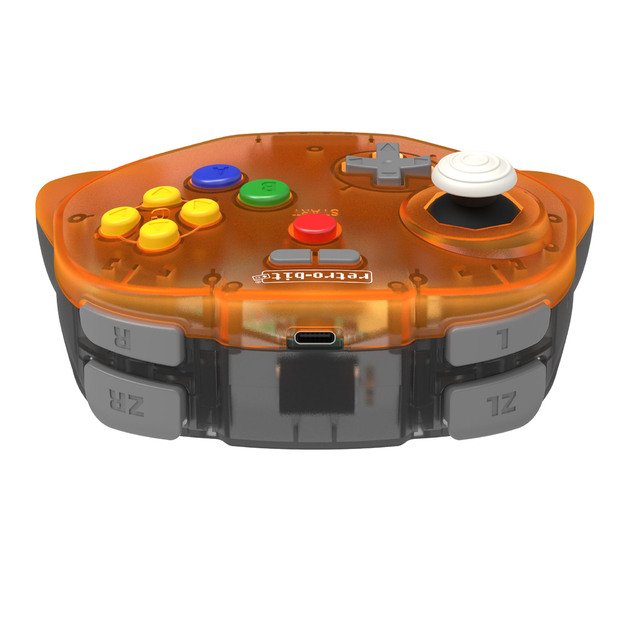 Retro-Bit - Tribute 64 2.4G Orange Hawk Ltd Ed. 2
