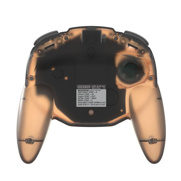Retro-Bit - Tribute 64 2.4G Orange Hawk Ltd Ed. 6