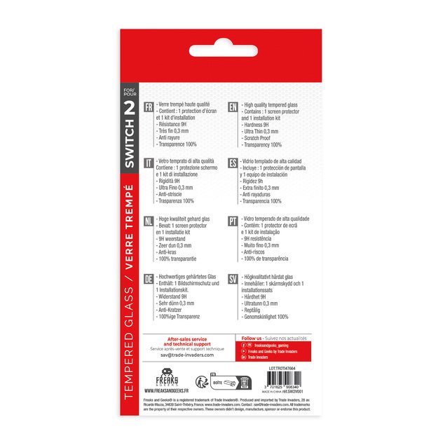 Trade Invaders - Tempered Glass - Switch 2 2