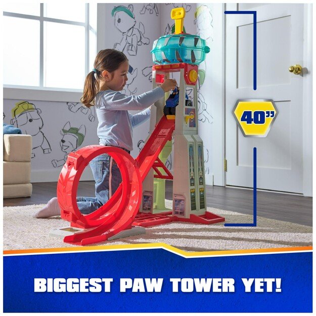 Paw Patrol - Rescue Wheels Super Loop HQ Tower 106cm (6069672)