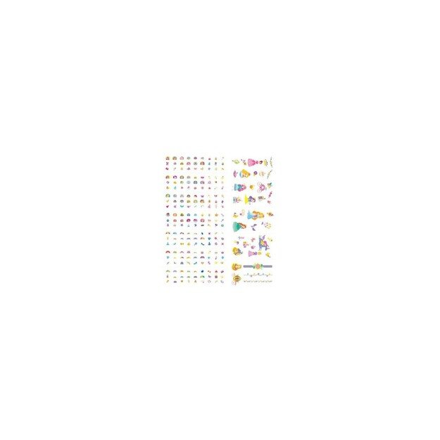 Avenir - Nail Stickers and Tattoos - Unicorns + Princess (Bundle)