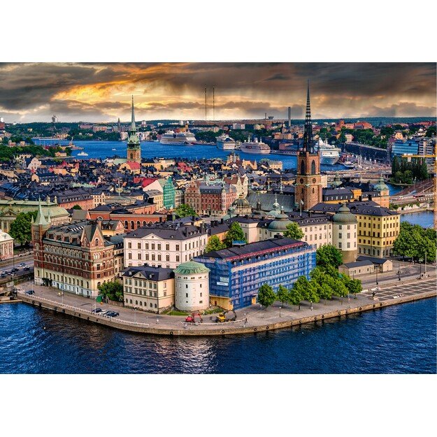 Ravensburger - Puzzle Scandinavian Stockholm Sweden 1000p (12000114) 2