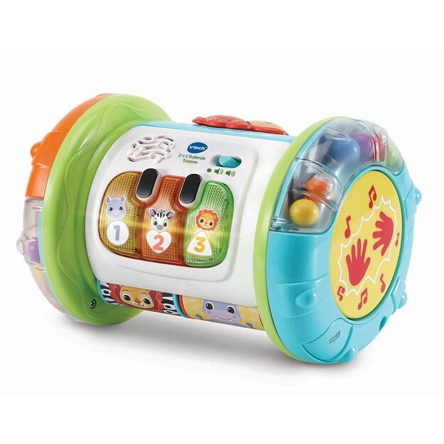Vtech - 2- In 1 Rolling Explorer Drum DK (950-562632)