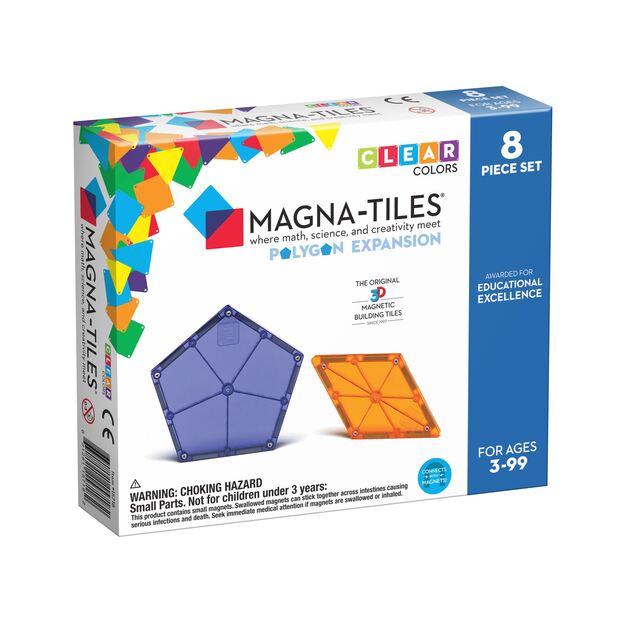 MAGNA-TILES -  Polygons Expansion 8 pcs set (90217) 1