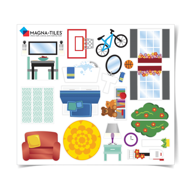 MAGNA-TILES - House 28 Piece Set (90225) 7