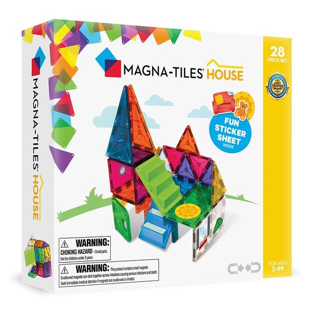MAGNA-TILES - House 28 Piece Set (90225) 4