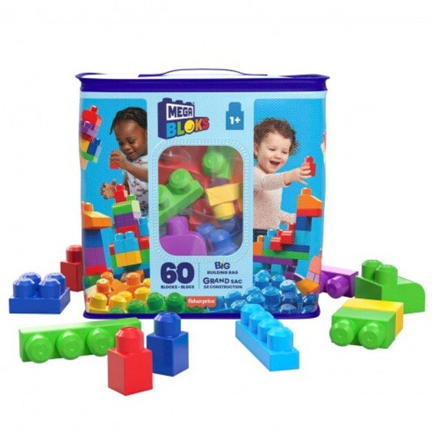 Mega Bloks - First Builders - Building Bag Classic, 60 pcs (8416) 1