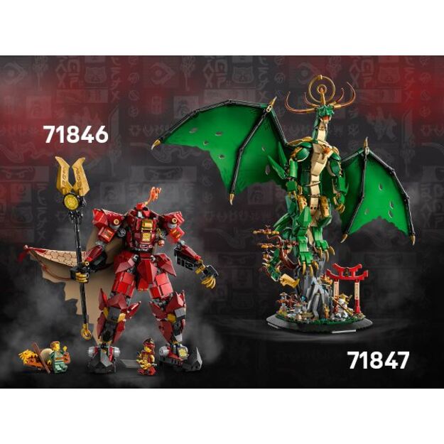 LEGO - Ninjago - Fire Knight Mech (71846) 2