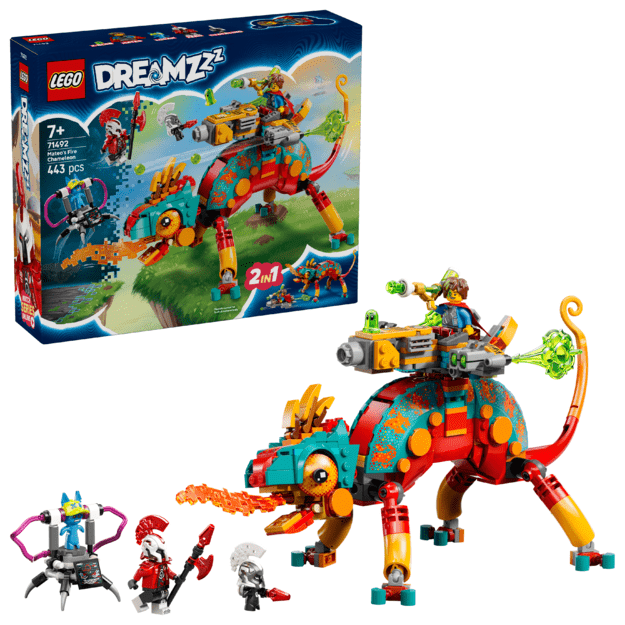LEGO - DREAMZzz - Mateo's Fire Chameleon (71492)