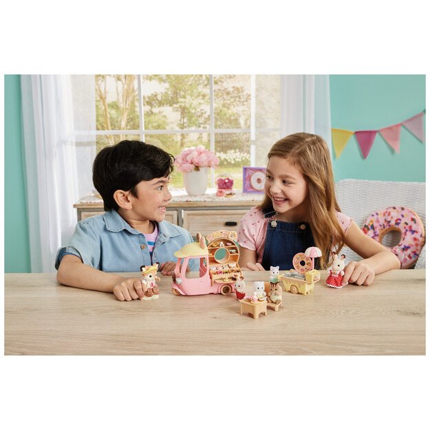 Sylvanian Families - Dip Dip Donuts Wagon - (5808) 6