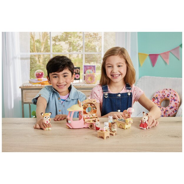 Sylvanian Families - Dip Dip Donuts Wagon - (5808) 7