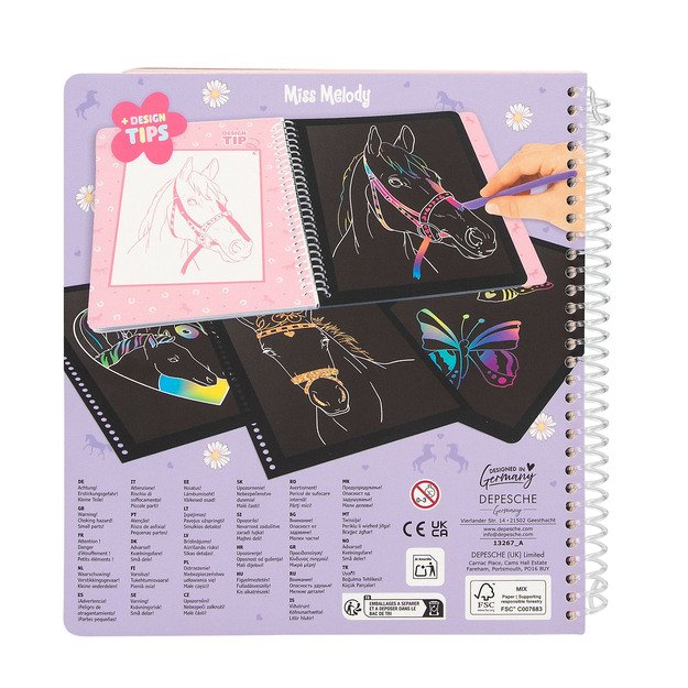 Miss Melody - Magic-Scratch Book (413267) 1