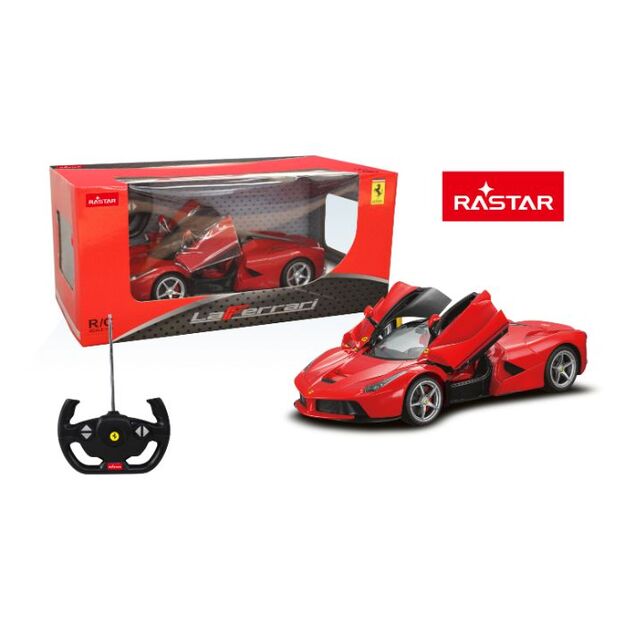 Rastar - LA Ferrari, Red - R/C 1:14 (23009) 5