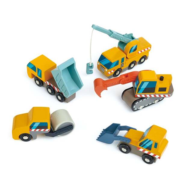 Tender Leaf - 5 Construction Vehicles - (TL8355)