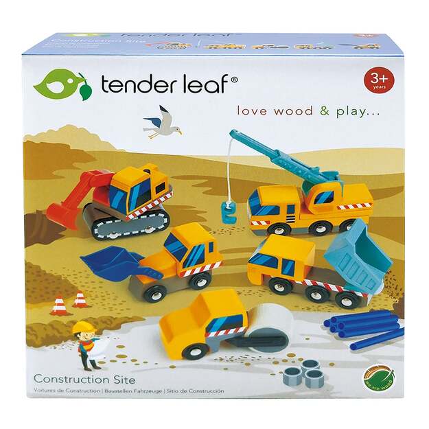 Tender Leaf - 5 Construction Vehicles - (TL8355) 1