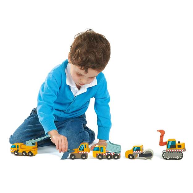 Tender Leaf - 5 Construction Vehicles - (TL8355) 3